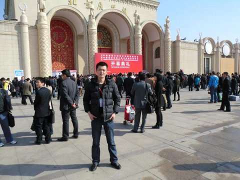 2012年3月28日YP电子公司参加北京中国水泥展