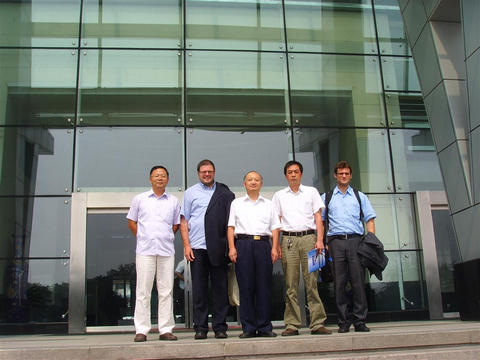 2011年8月 YP电子和德国迪林根钢铁共同访问客户